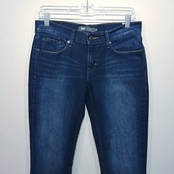 Levis 524 Skinny Jeans Dark Wash Size 7 